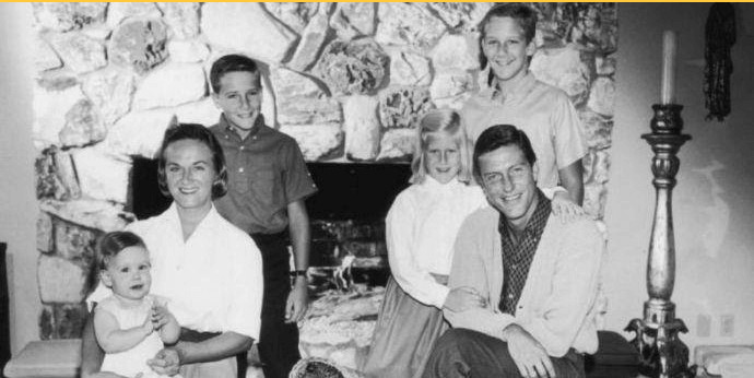 Margie Willett with her ex-husband and adorable children